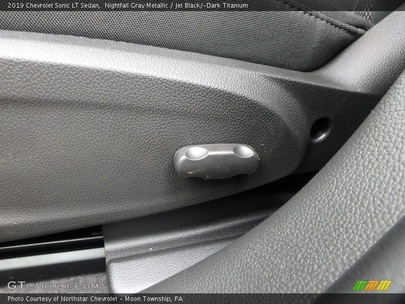 Nightfall Gray Metallic / Jet Black/­Dark Titanium 2019 Chevrolet Sonic LT Sedan