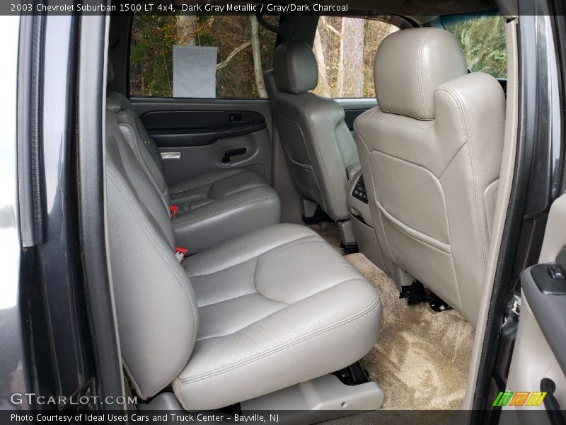 Dark Gray Metallic / Gray/Dark Charcoal 2003 Chevrolet Suburban 1500 LT 4x4