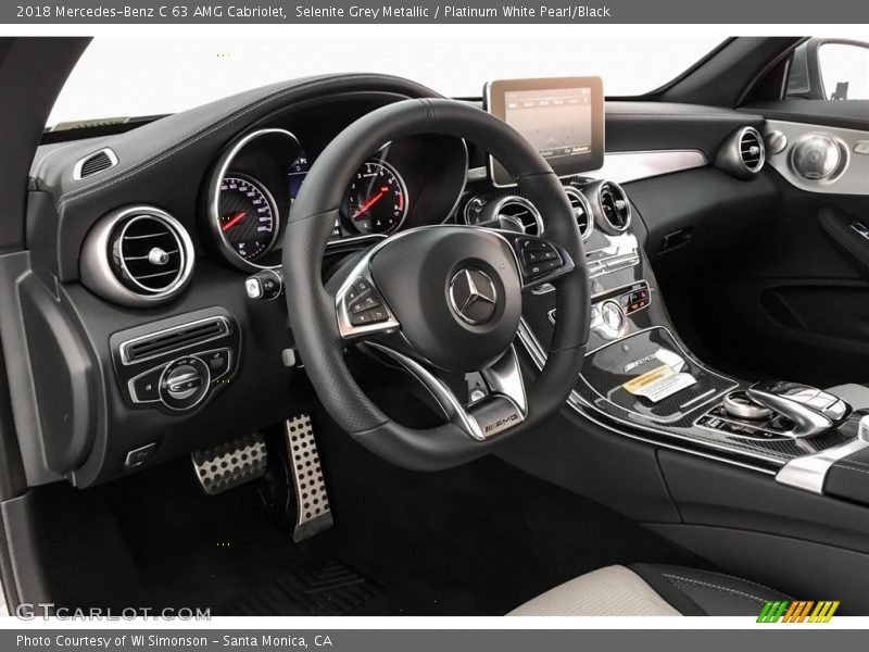 Dashboard of 2018 C 63 AMG Cabriolet