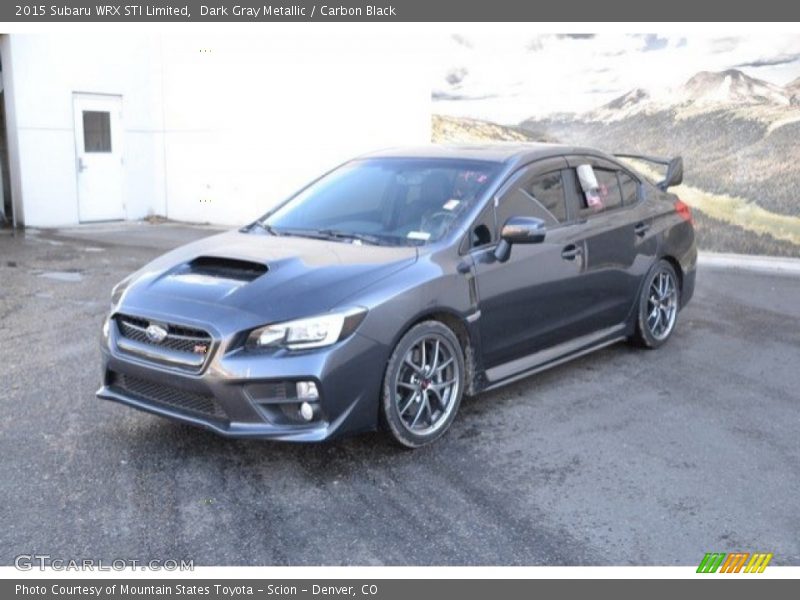 Dark Gray Metallic / Carbon Black 2015 Subaru WRX STI Limited