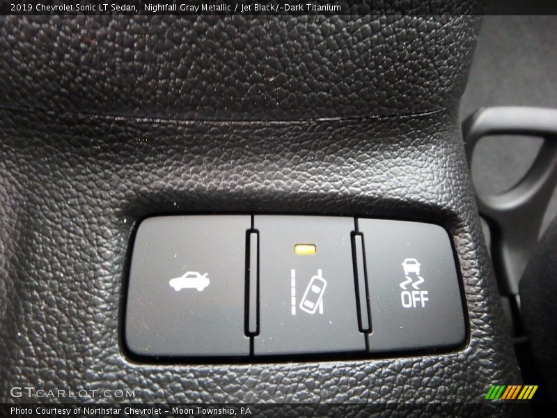 Nightfall Gray Metallic / Jet Black/­Dark Titanium 2019 Chevrolet Sonic LT Sedan