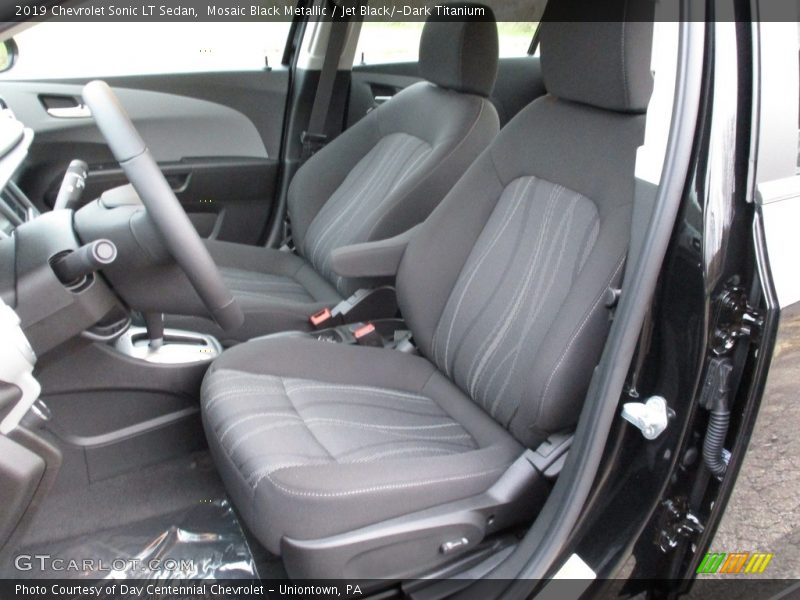 Mosaic Black Metallic / Jet Black/­Dark Titanium 2019 Chevrolet Sonic LT Sedan