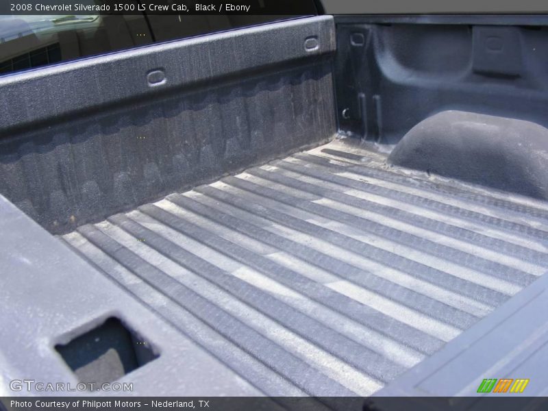 Black / Ebony 2008 Chevrolet Silverado 1500 LS Crew Cab