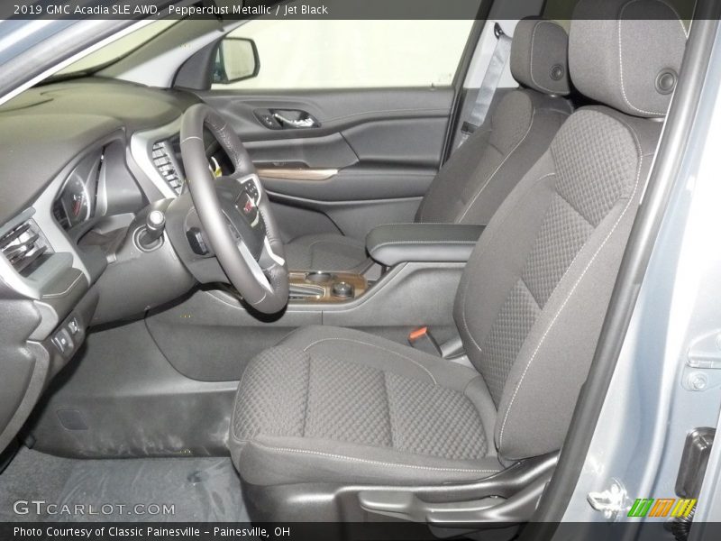 Pepperdust Metallic / Jet Black 2019 GMC Acadia SLE AWD