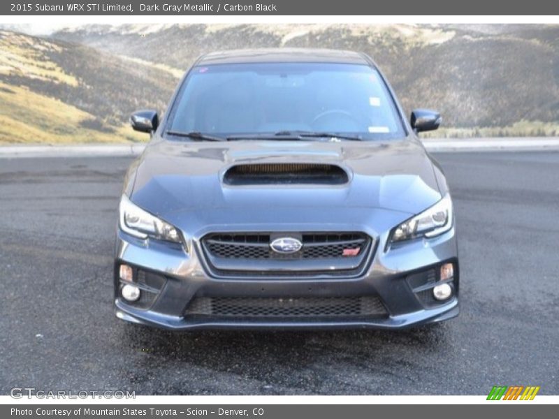 Dark Gray Metallic / Carbon Black 2015 Subaru WRX STI Limited