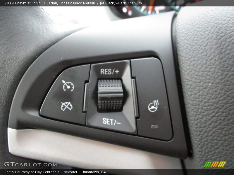 Mosaic Black Metallic / Jet Black/­Dark Titanium 2019 Chevrolet Sonic LT Sedan