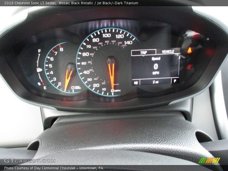 Mosaic Black Metallic / Jet Black/­Dark Titanium 2019 Chevrolet Sonic LT Sedan