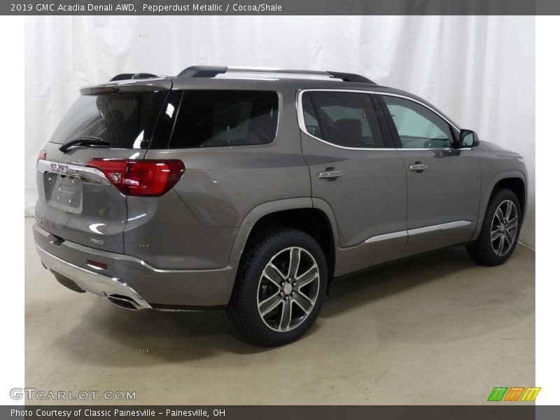Pepperdust Metallic / Cocoa/Shale 2019 GMC Acadia Denali AWD