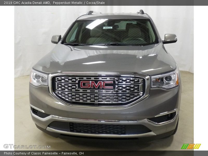 Pepperdust Metallic / Cocoa/Shale 2019 GMC Acadia Denali AWD