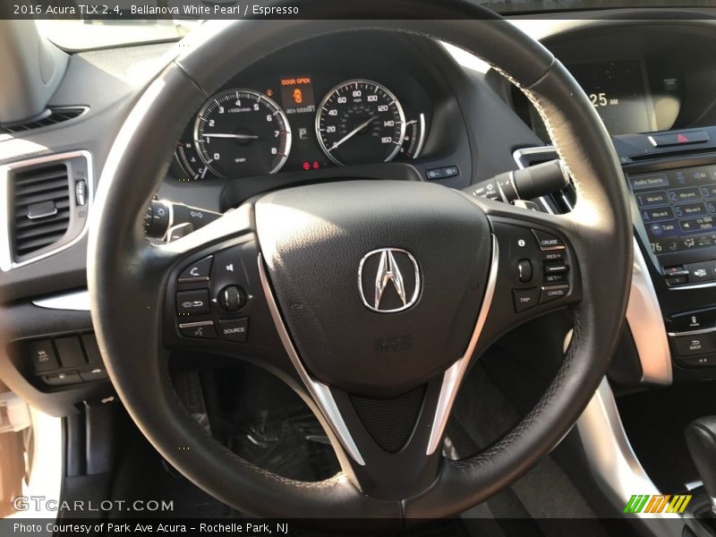 Bellanova White Pearl / Espresso 2016 Acura TLX 2.4