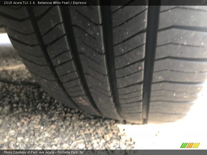 Bellanova White Pearl / Espresso 2016 Acura TLX 2.4