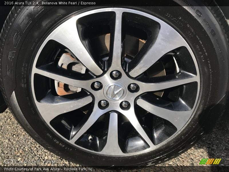 Bellanova White Pearl / Espresso 2016 Acura TLX 2.4