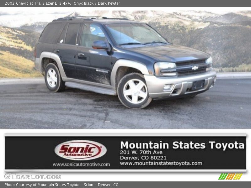 Onyx Black / Dark Pewter 2002 Chevrolet TrailBlazer LTZ 4x4