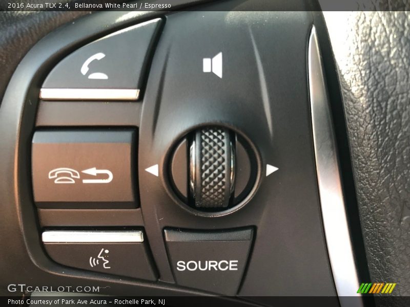 Bellanova White Pearl / Espresso 2016 Acura TLX 2.4