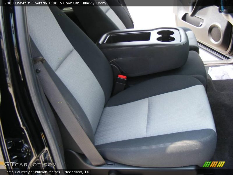 Black / Ebony 2008 Chevrolet Silverado 1500 LS Crew Cab
