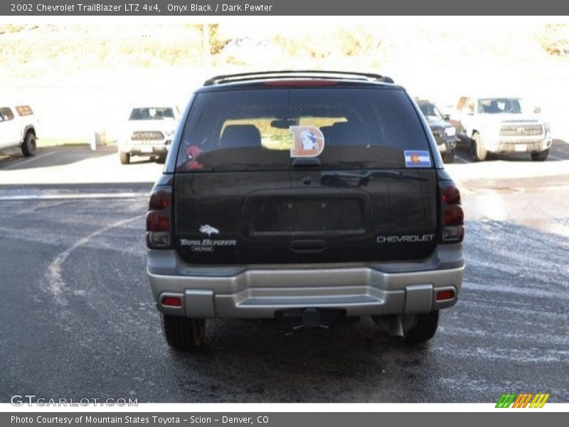 Onyx Black / Dark Pewter 2002 Chevrolet TrailBlazer LTZ 4x4
