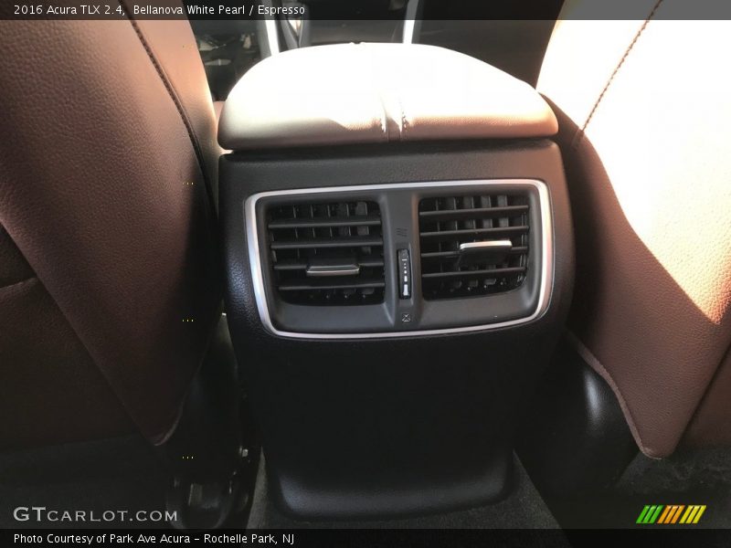 Bellanova White Pearl / Espresso 2016 Acura TLX 2.4