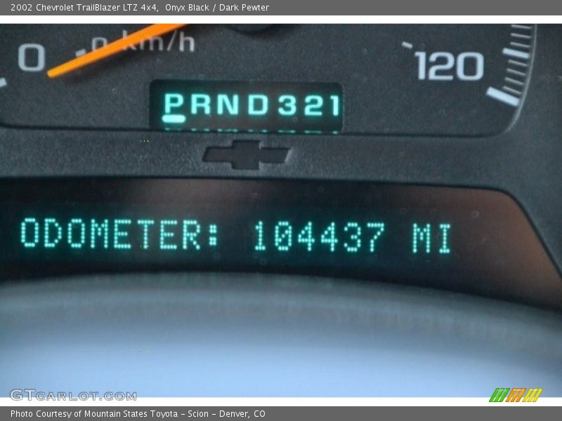 Onyx Black / Dark Pewter 2002 Chevrolet TrailBlazer LTZ 4x4
