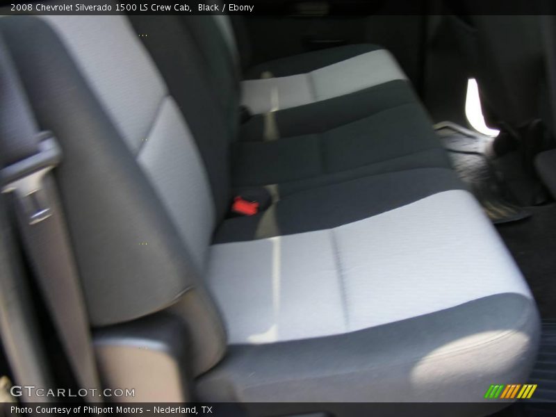 Black / Ebony 2008 Chevrolet Silverado 1500 LS Crew Cab