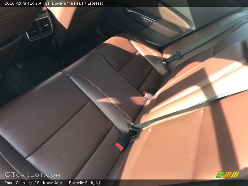 Bellanova White Pearl / Espresso 2016 Acura TLX 2.4