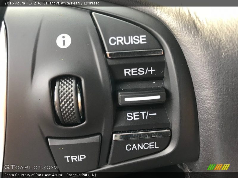 Bellanova White Pearl / Espresso 2016 Acura TLX 2.4