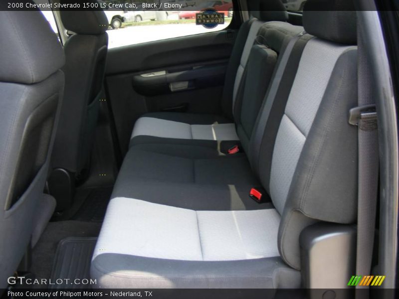 Black / Ebony 2008 Chevrolet Silverado 1500 LS Crew Cab
