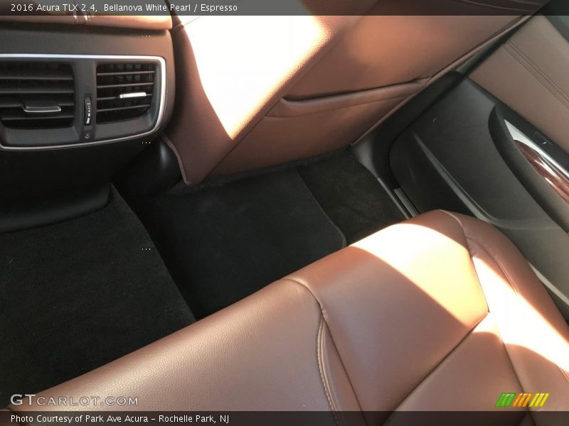 Bellanova White Pearl / Espresso 2016 Acura TLX 2.4