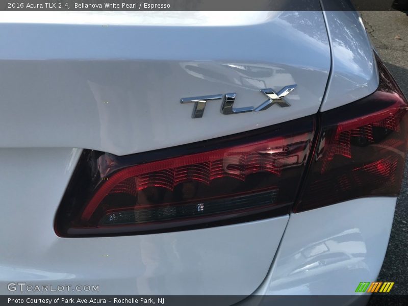 Bellanova White Pearl / Espresso 2016 Acura TLX 2.4