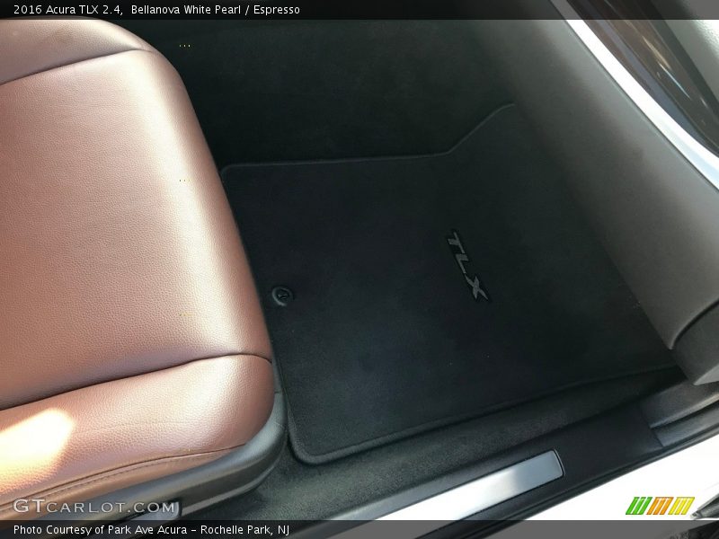Bellanova White Pearl / Espresso 2016 Acura TLX 2.4