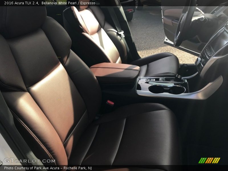 Bellanova White Pearl / Espresso 2016 Acura TLX 2.4