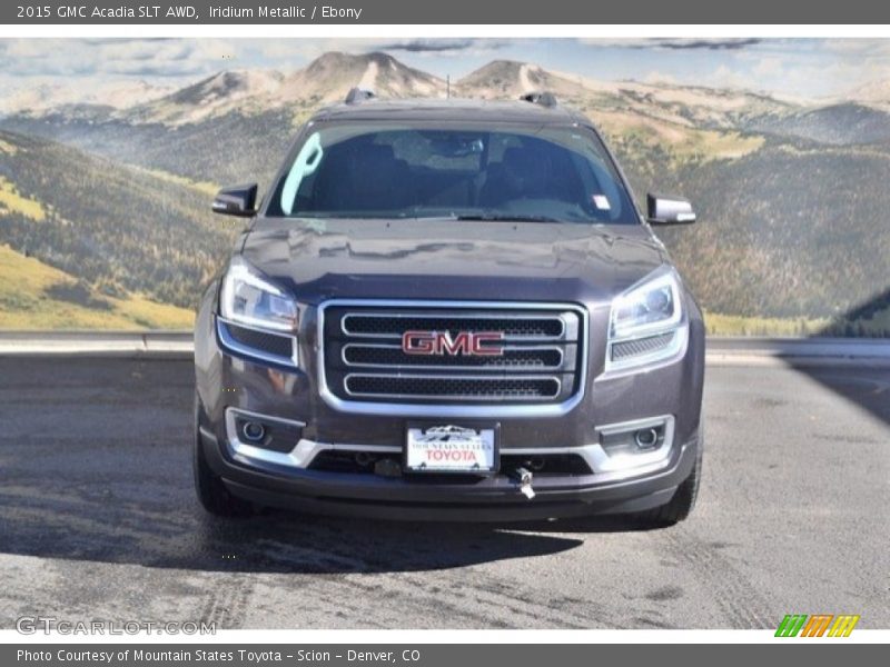 Iridium Metallic / Ebony 2015 GMC Acadia SLT AWD