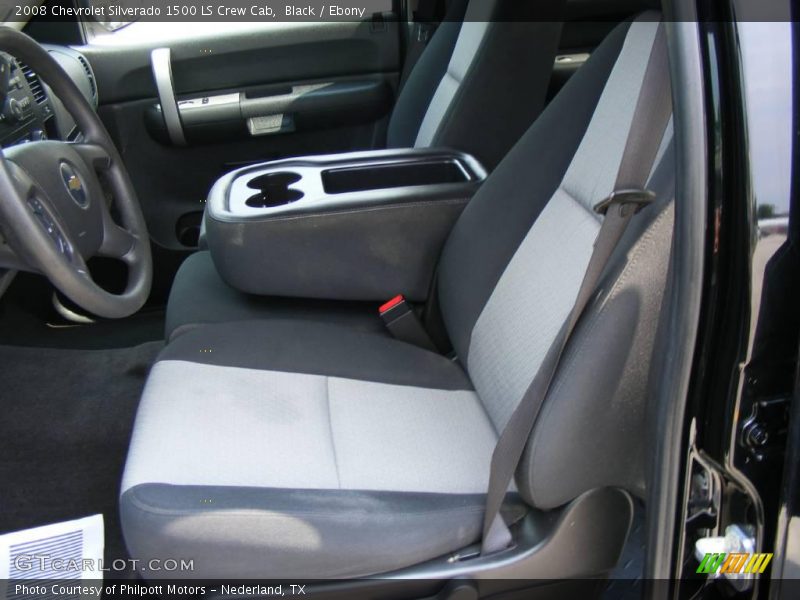 Black / Ebony 2008 Chevrolet Silverado 1500 LS Crew Cab