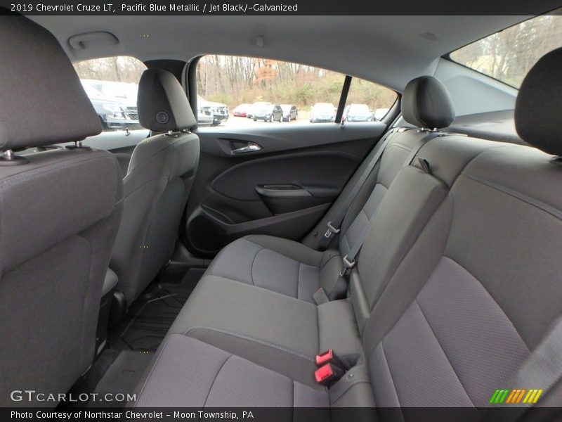 Pacific Blue Metallic / Jet Black/­Galvanized 2019 Chevrolet Cruze LT