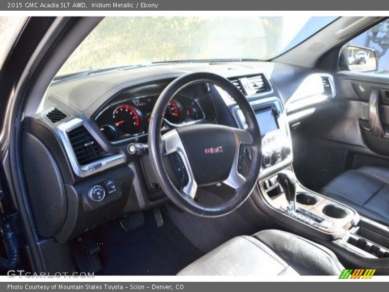Iridium Metallic / Ebony 2015 GMC Acadia SLT AWD