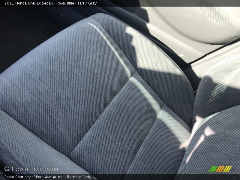 Royal Blue Pearl / Gray 2011 Honda Civic LX Sedan
