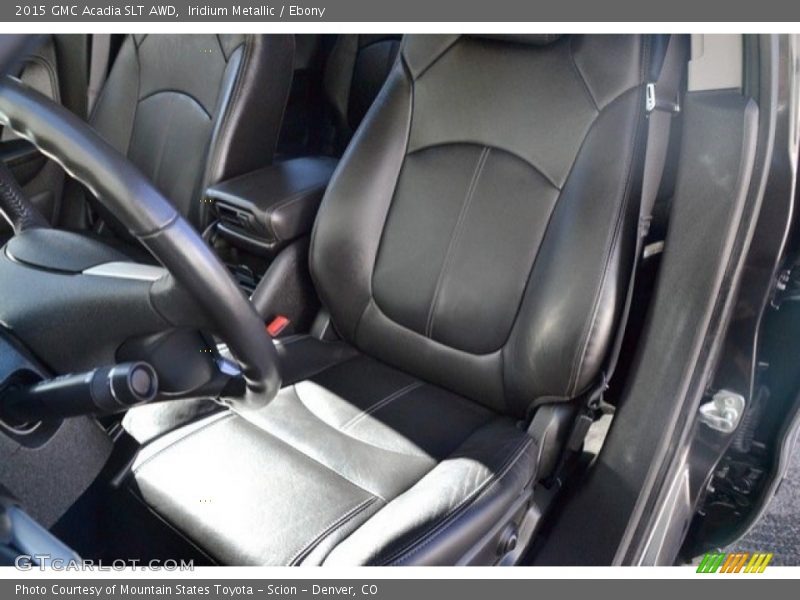 Iridium Metallic / Ebony 2015 GMC Acadia SLT AWD