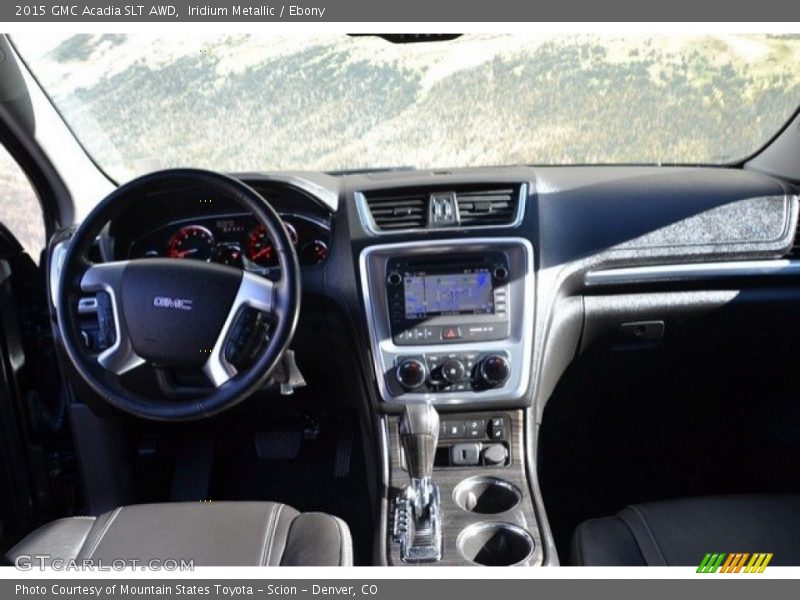 Iridium Metallic / Ebony 2015 GMC Acadia SLT AWD