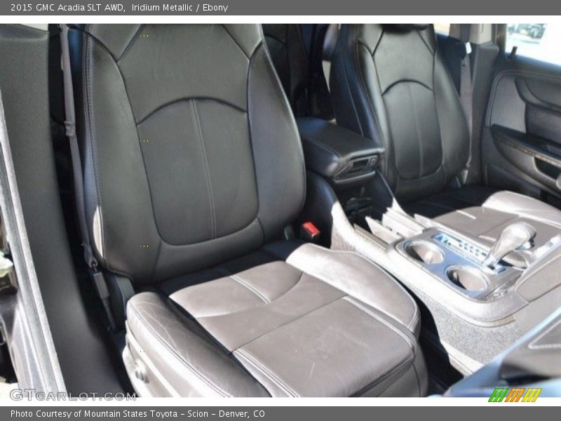Iridium Metallic / Ebony 2015 GMC Acadia SLT AWD