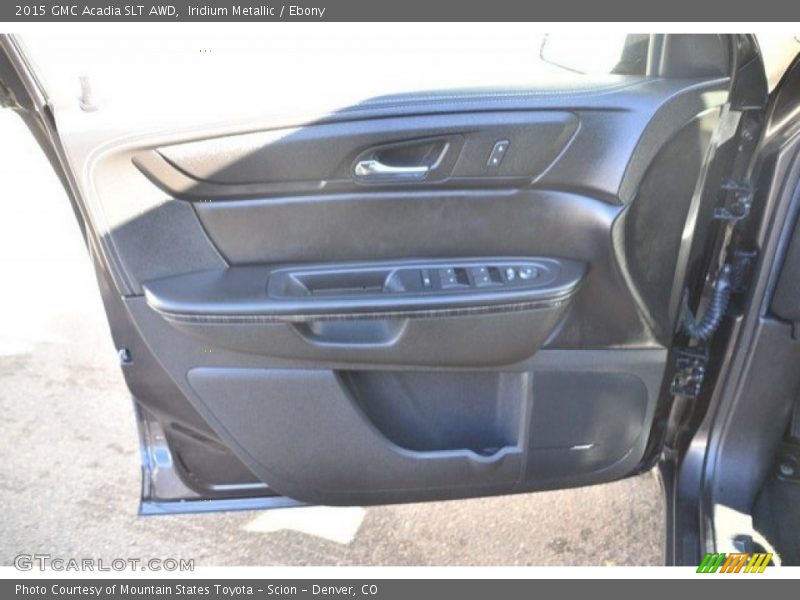 Iridium Metallic / Ebony 2015 GMC Acadia SLT AWD