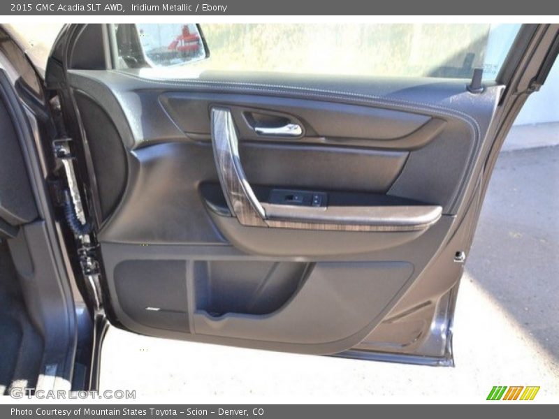 Iridium Metallic / Ebony 2015 GMC Acadia SLT AWD