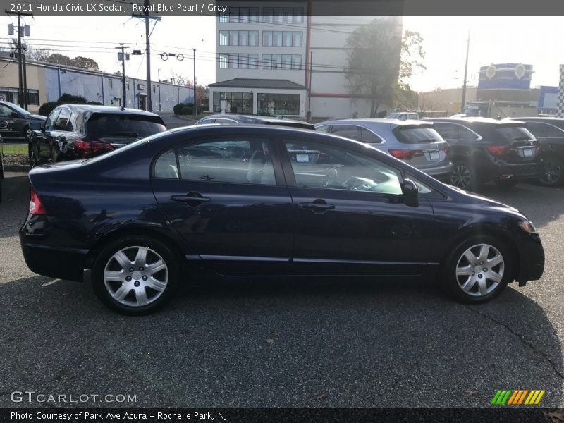 Royal Blue Pearl / Gray 2011 Honda Civic LX Sedan