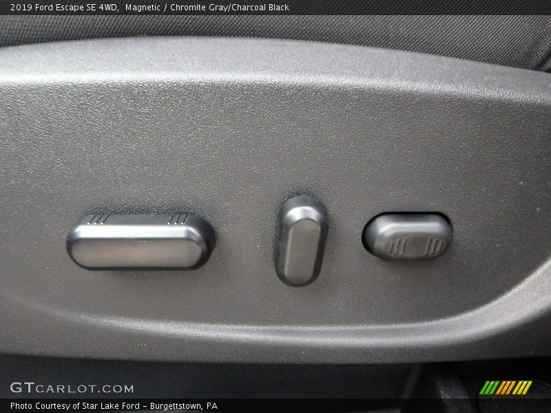 Magnetic / Chromite Gray/Charcoal Black 2019 Ford Escape SE 4WD