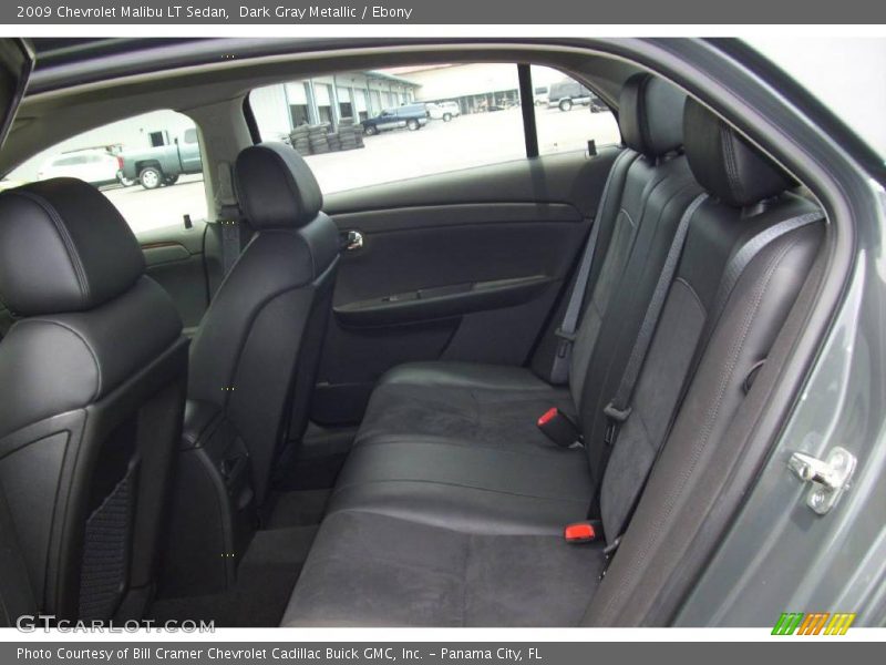 Dark Gray Metallic / Ebony 2009 Chevrolet Malibu LT Sedan