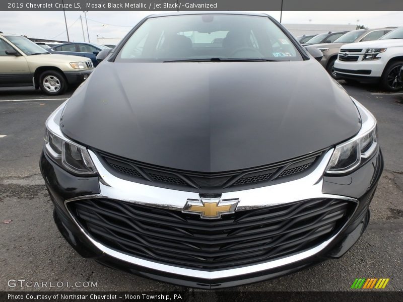 Mosaic Black Metallic / Jet Black/­Galvanized 2019 Chevrolet Cruze LS