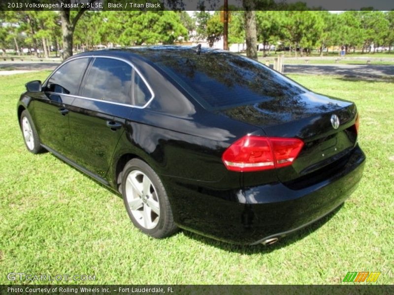 Black / Titan Black 2013 Volkswagen Passat 2.5L SE