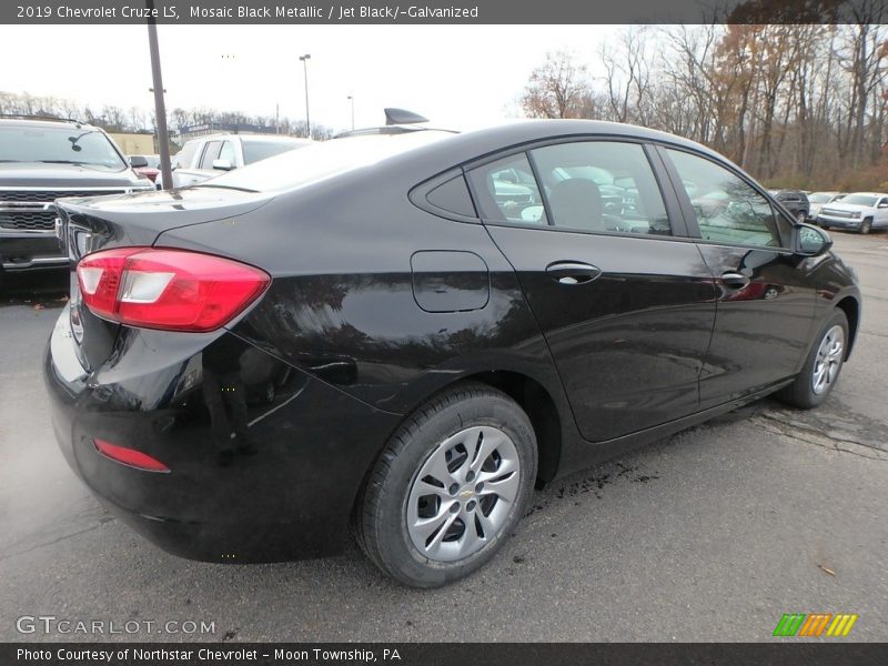 Mosaic Black Metallic / Jet Black/­Galvanized 2019 Chevrolet Cruze LS