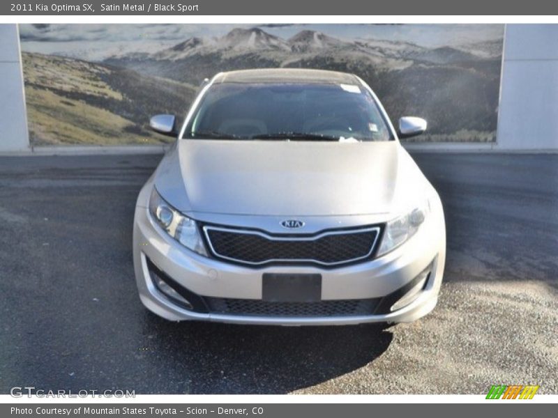 Satin Metal / Black Sport 2011 Kia Optima SX