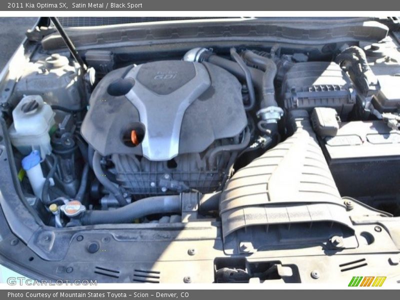 Satin Metal / Black Sport 2011 Kia Optima SX