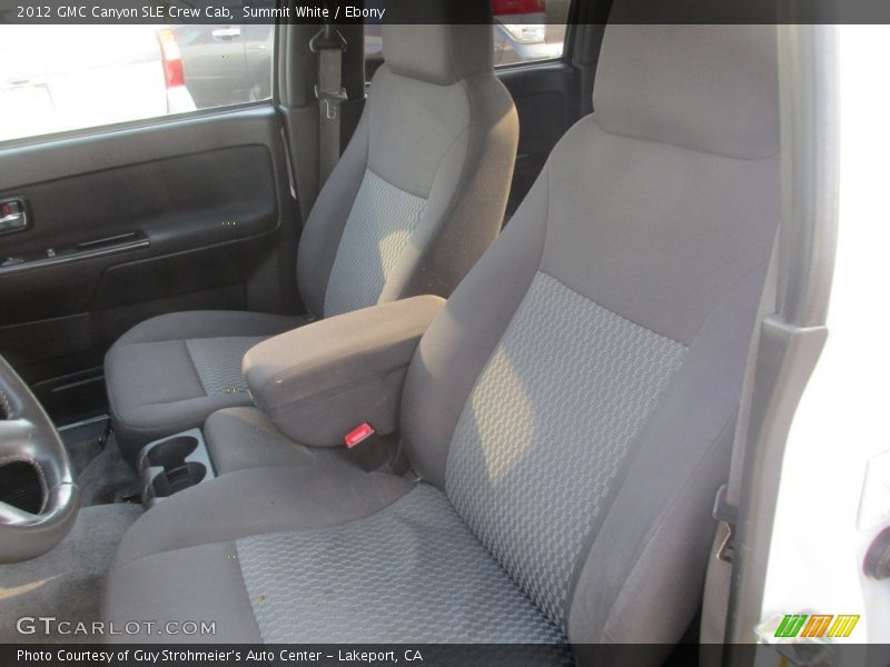 Summit White / Ebony 2012 GMC Canyon SLE Crew Cab