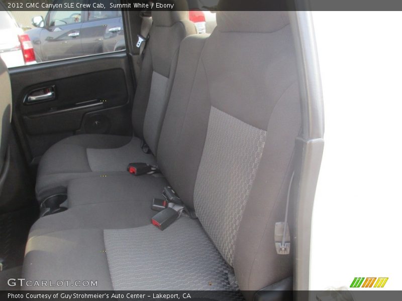 Summit White / Ebony 2012 GMC Canyon SLE Crew Cab